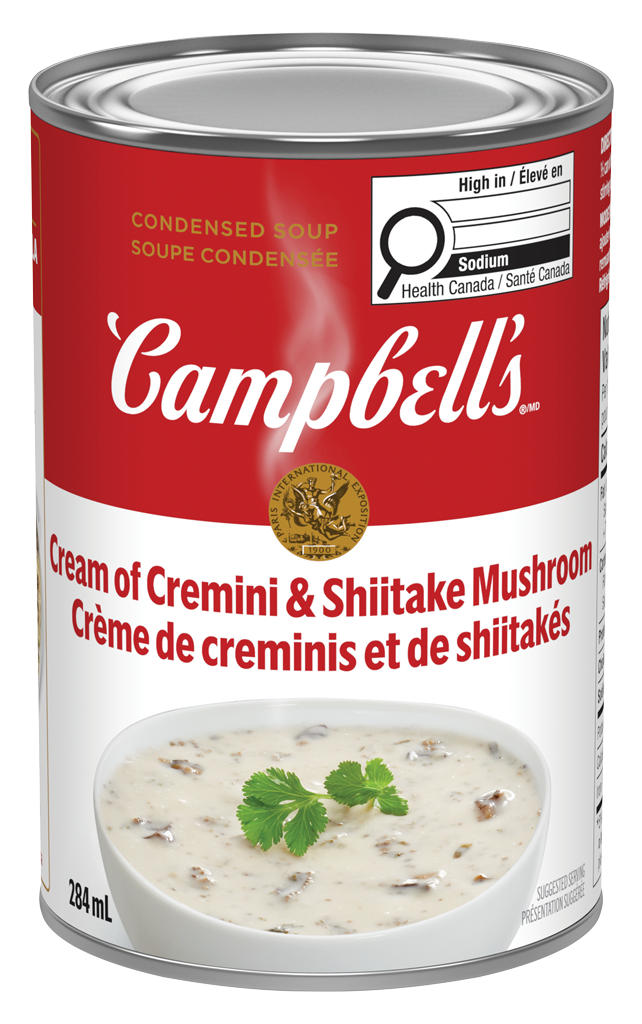 Campbell’s® condensée, Crème de champignons sauvages