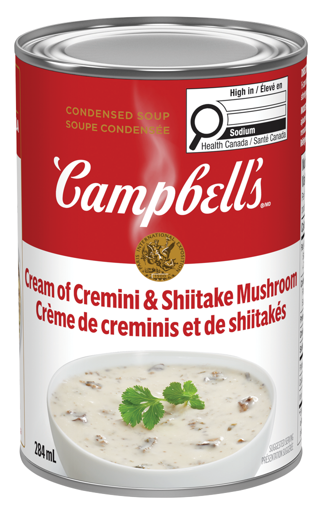 Campbell’s® Condensed Cream Of Cremini & Shiitake Mushroom