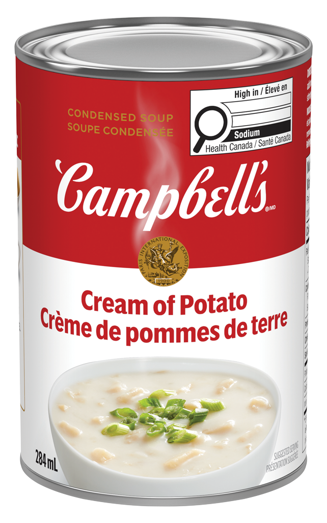 Campbell’s condensée, Crème de pommes de terre