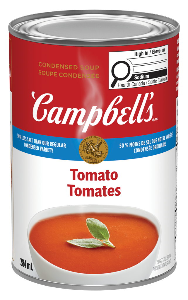 Campbell's condensée, Tomates 25% moins de sodium