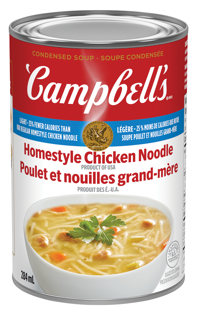 Campbell’s® condensée lègére, Poulet et nouilles grand-mère