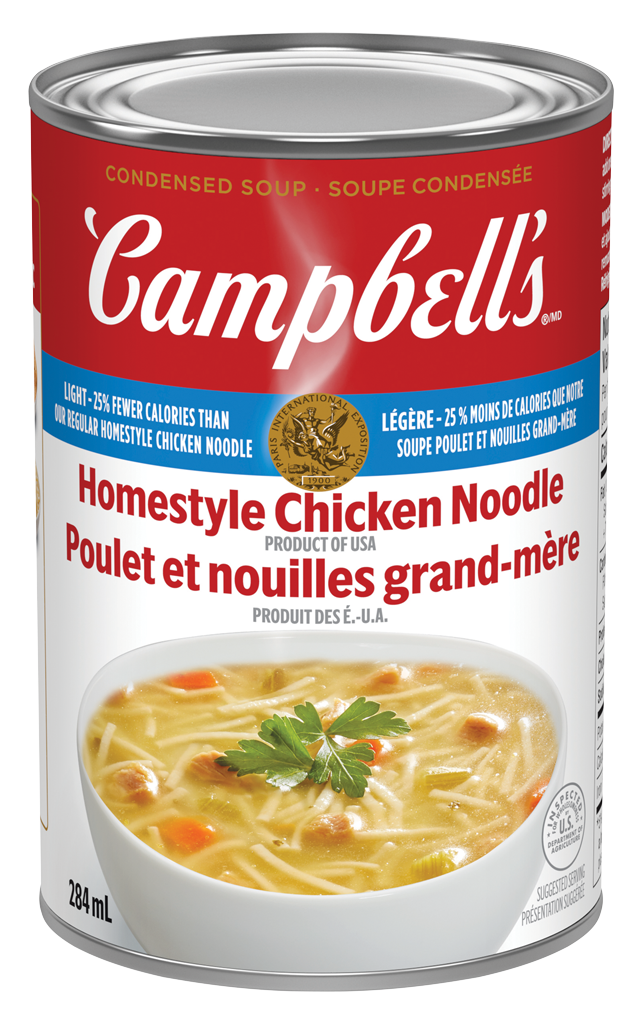 Campbell’s® Condensed Light Homestyle Chicken Noodle