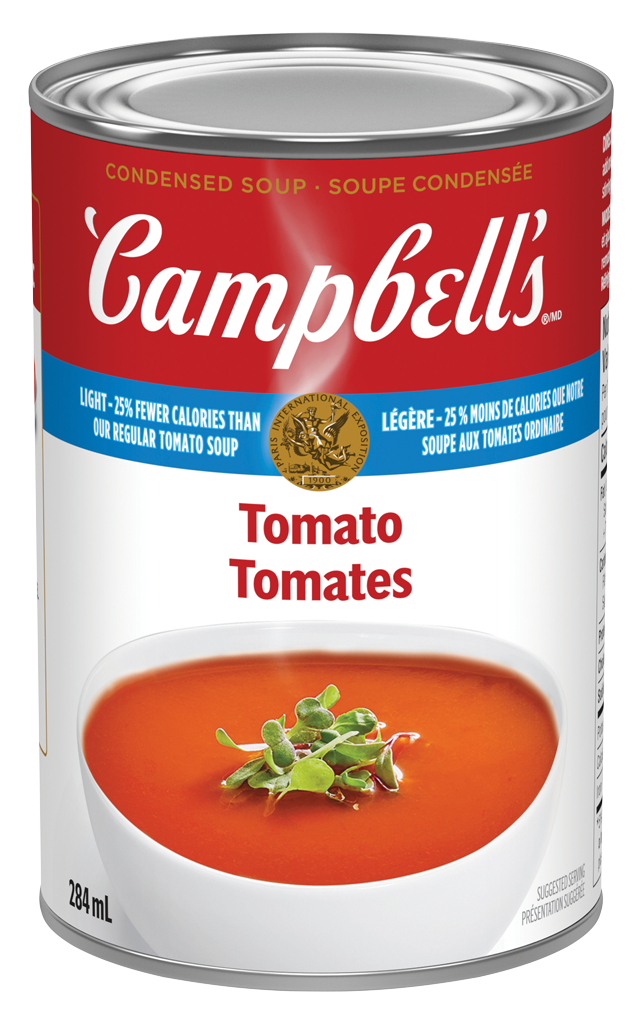 Campbell'sMD condensée lègére, Tomates