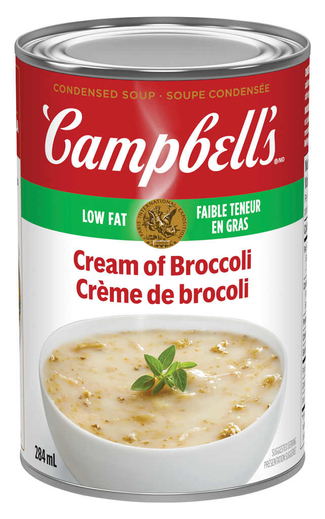 Campbell’s® condensée, Crème de brocoli à faible teneur en gras