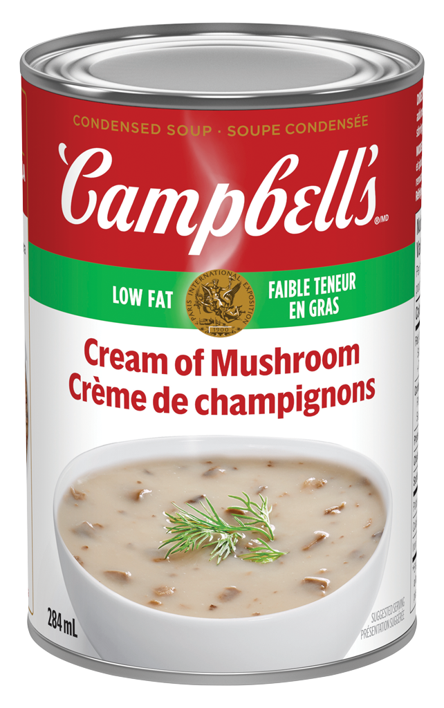 Campbell’s Condensed Low Fat Cream of Mushroom