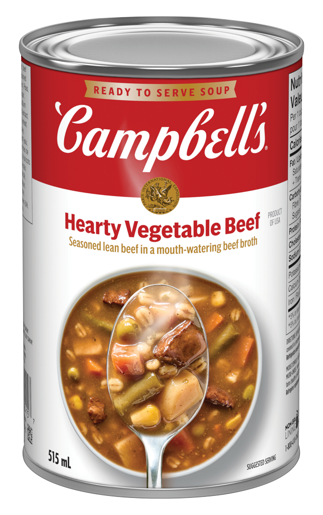 Campbell’s® Hearty Vegetable Beef (515 mL)