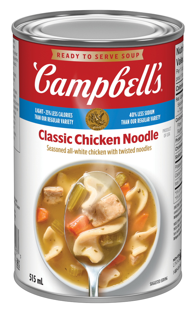 Campbell’s® Light Classic Chicken Noodle (515 mL)