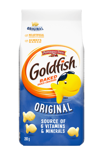 goldfish crackers nutrition label