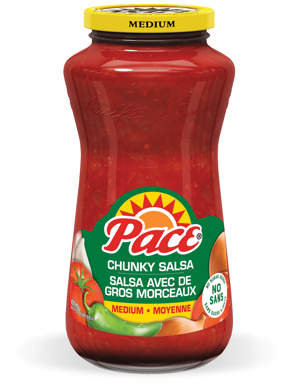 Pace® salsa avec de gros morceaux moyenne 642 mL