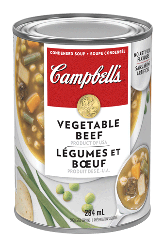 Campbells Condensed Soup Vegetable Beef 