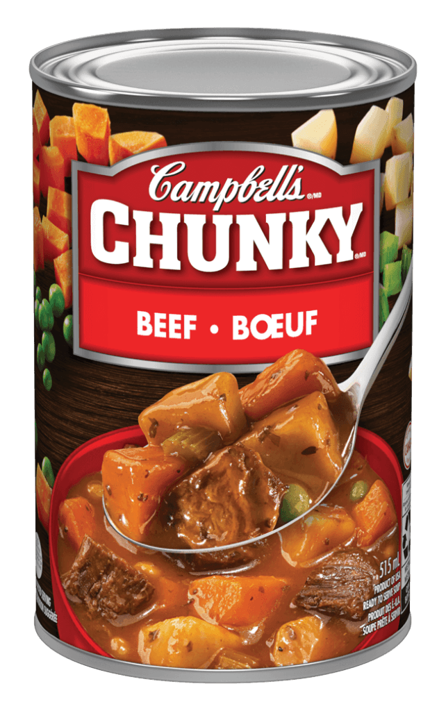 Campbells® Chunky® Beef 515 Ml Campbell Company Of Canada 9338