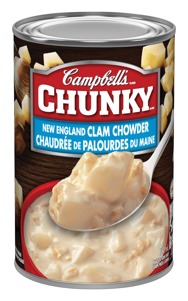 Campbell's® Chunky® New England Clam Chowder (515 mL) - Campbell 