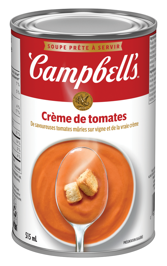 Campbell's® Prete a deguster, Creme de tomates (515 mL)