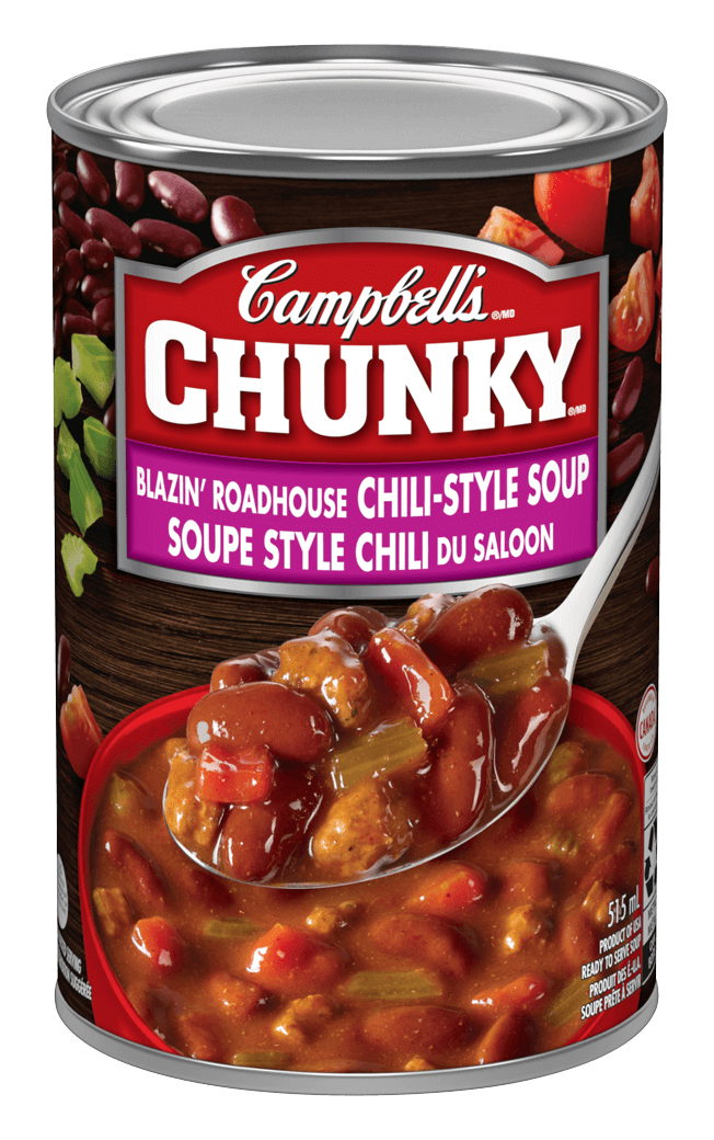 Campbells Chunky Soupe Style Chili Du Saloon 515 Ml Campbell