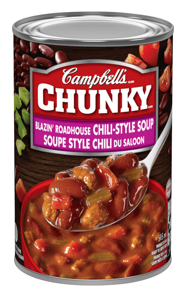 Campbell’s® Chunky® Blazin' Roadhouse Chili-Style Soup (515 mL ...