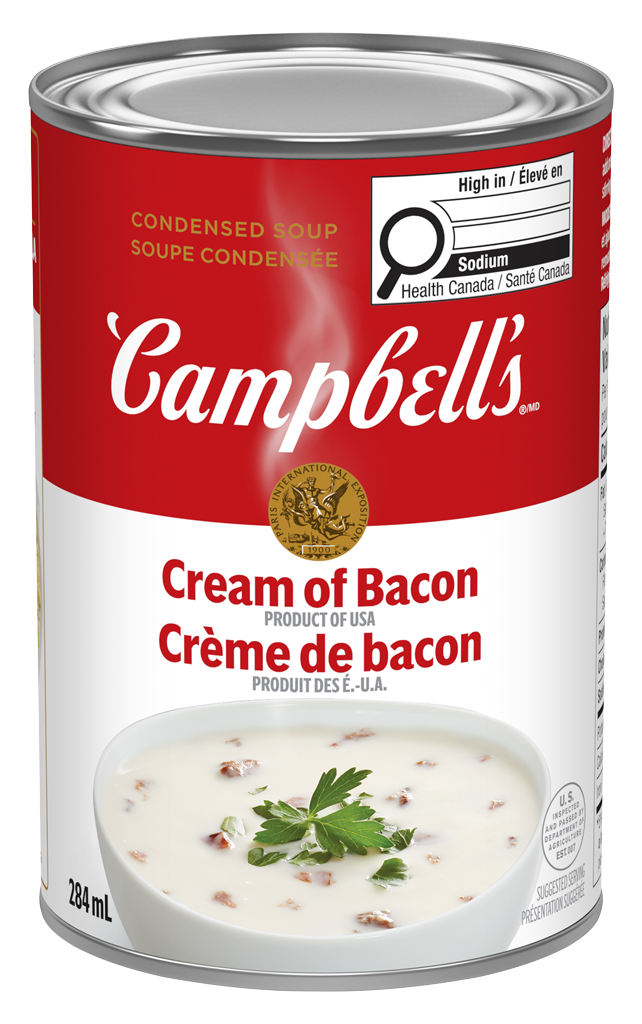 Campbell’s® Condensed Cream of Bacon Soup