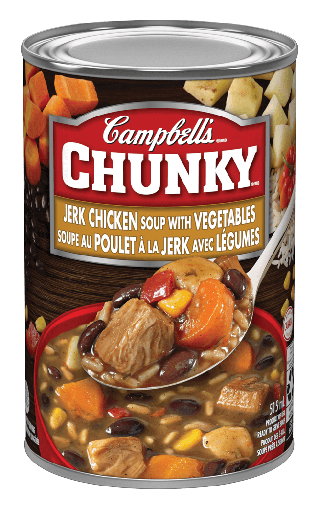 Campbell’s® Chunky® Jerk Chicken Soup with Vegetables