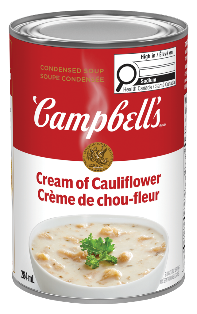 Soupe condensée Crème de chou-fleur de Campbell’s