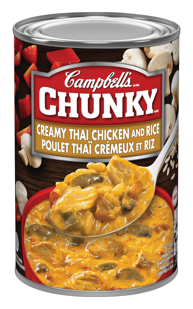 Campbell’s® Chunky® Creamy Thai Chicken and Rice