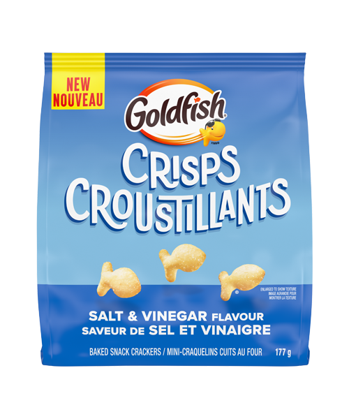 Goldfish Crisps Salt & Vinegar Flavour