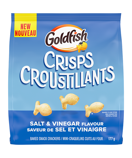 Goldfish Croustillants Saveur de Sel et Vinaigre