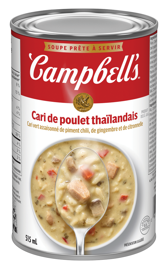 Campbell's curry de poulet thaïlandais (515 mL)