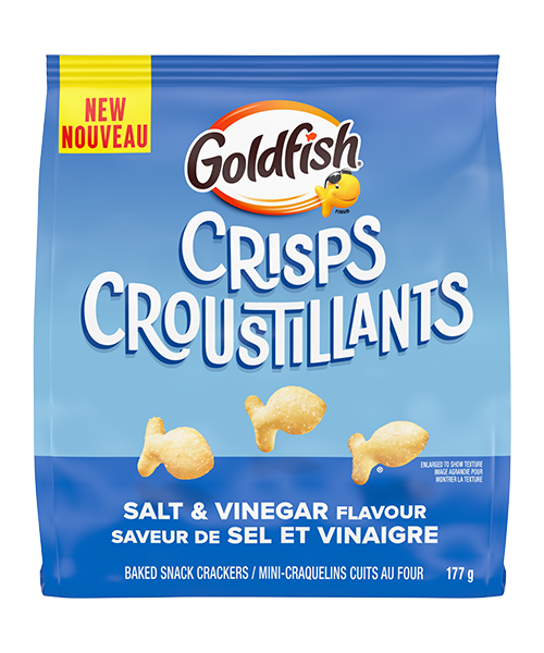 Goldfish Crisps Salt & Vinegar Flavour