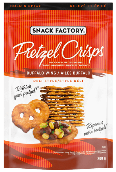 Snack Factory® Pretzel Crisps® Buffalo Wing (200 g)