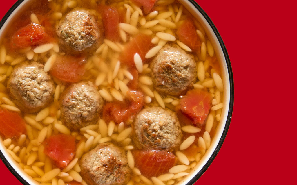 1268 Orzo And Meatball Tomato Soup 1024x640