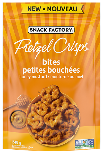 Snack Factory Pretzel Crisps Bites Honey Mustard